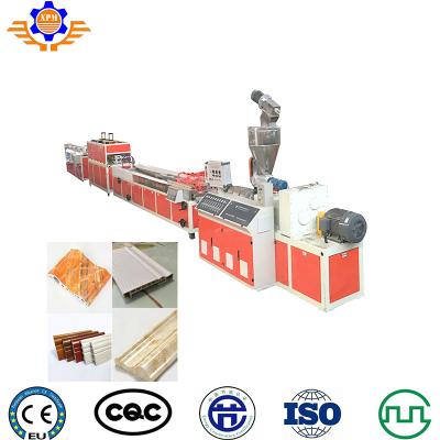 China Wall Panel Production PVC Profile Extrusion Line / WPC Profile Extruder Making Machine for sale