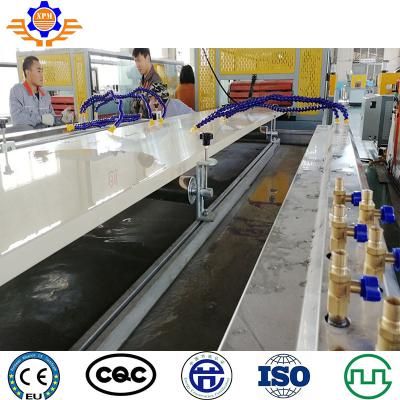 中国 220Kg/H PVC Profile Extrusion Machine With Conical Double Screw Plastic Extruder 販売のため