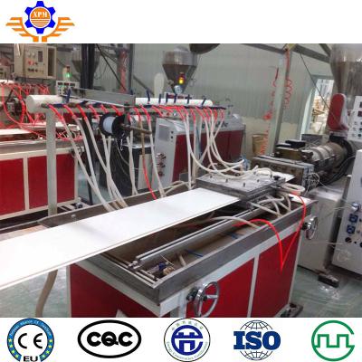 China PS Plastic PVC Profile Extrusion Line Skirting Board Upvc Window Profile Extrusion Machine for sale