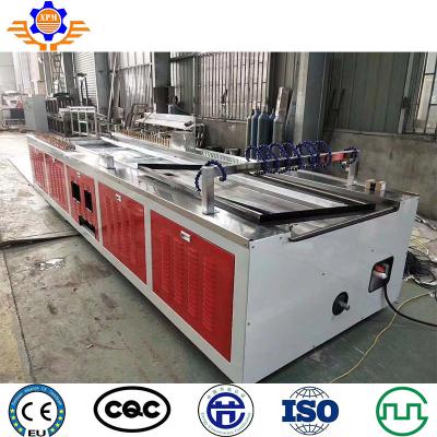 China 220Kg/H Plastic PVC Profile Extrusion Line For Wall Ceiling Corner Tile Making Machine for sale