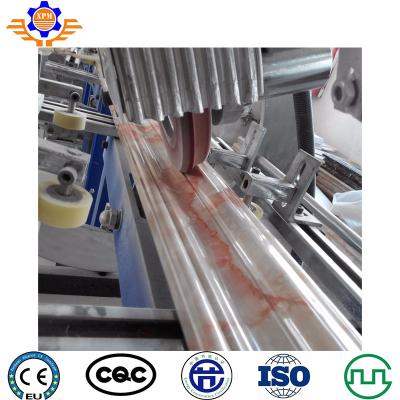 China linha de mármore artificial extrusora da produção do PVC de 6mm do painel de parede do parafuso do dobro à venda