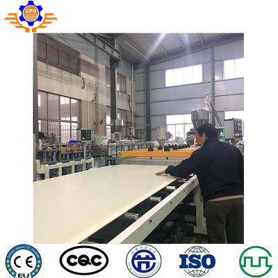 China 600mm 55kw PVC Floor And Door Frame Making Machine Double Screw Plastic Extruder for sale