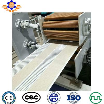 China cadena de producción plástica del techo del PVC 600kg/H tablero del techo del panel que hace la máquina en venta