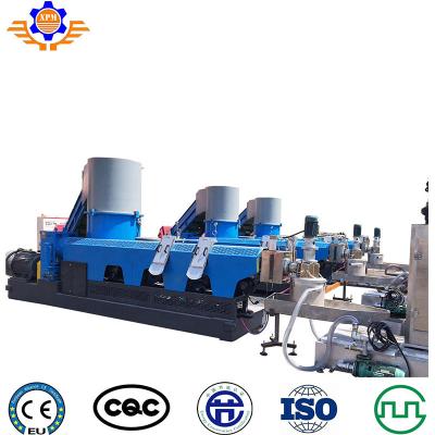 China Pe Pp Waste Plastic Recycle Granules Production Making Line Pellets Pelletizing Machine for sale