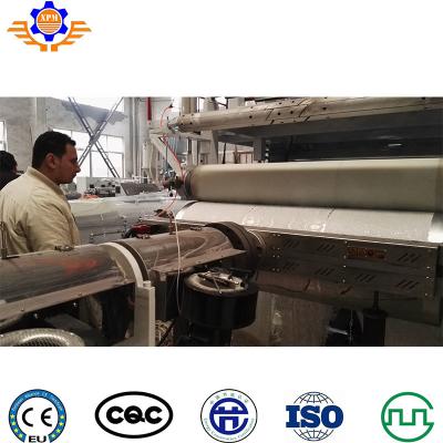 China linha de produção dourando maquinaria da máquina de pano de tabela do PVC 150Kg/H à venda