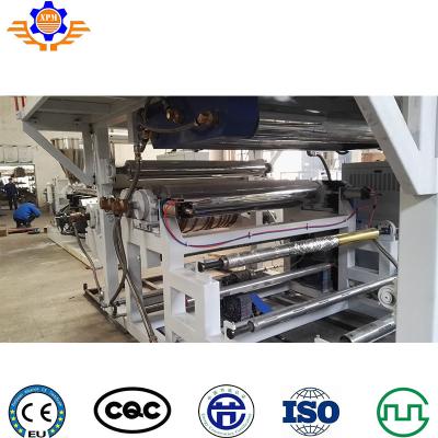 China PVC Gilding Tablecloth Lace Making Machine Production Line for sale