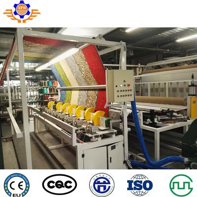 China As matérias têxteis não tecidas atapetam o revestimento do revestimento protetor do parafuso do dobro do TPE do PVC TPR da máquina do revestimento protetor à venda