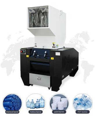 China 22Kw 3 organiza el machacamiento inútil plástico de la trituradora de la botella de la máquina de la trituradora SS304 en venta