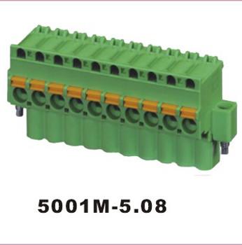 China Panel/PCB Mounting Terminal Block Connector Insulation Resistance 1000MΩ 250V Voltage Rating for sale