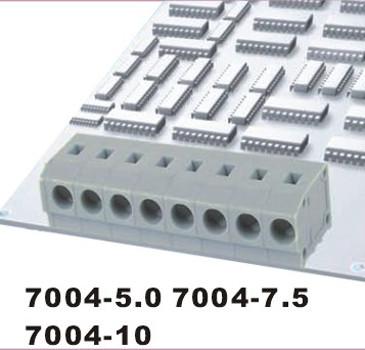 China 22-14AWG Wire Gauge Terminal Block Connector for Panel/PCB Mounting 20A Current Rating zu verkaufen