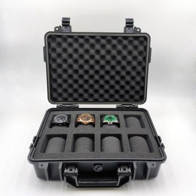 중국 Transparent Lid Waterproof Watch Box For Digital Sports Wrist Watch 판매용