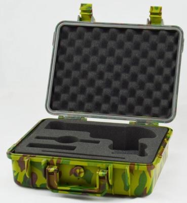 China 11.5 X 8.5 X 4.5 Inches Military Gun Case with Protective Key Lock en venta