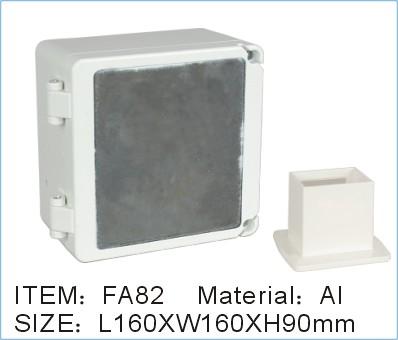 China Rectangle Die Casting Enclosure with Customizable Design Heat Resistance ≤120C for sale
