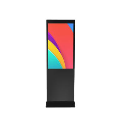 China ROHS 43 Inch Digital Signage Android 8.0 Standing Kiosk For Airport Bank for sale
