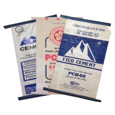 China Wpp PP Woven Packaging Bags 20kg 25kg 40kg 50kg For Pigment Tile Adhesive for sale