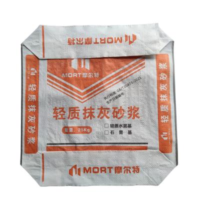 China ISO14001 Cement Packing Bags Stackable PP Woven 25KG 50KG 40KG Concrete Bags for sale