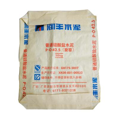 Chine L'étoile d'annonce de 25KG 40KG 50KG a stratifié le sac tissé par pp pour les marchandises en poudre à vendre