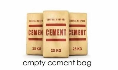 China Hot sale Woven Empty PP Valve 25 KG 40 KG 50 KG Cement Sack Bag cement bags manufacturers for sale