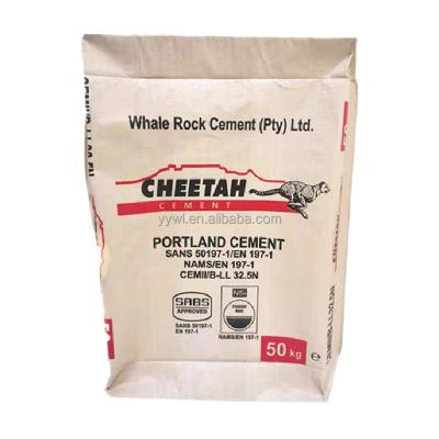 China Empty PP Woven 50 Kg Woven Polypropylene Plastic Bags Custom For Cement for sale