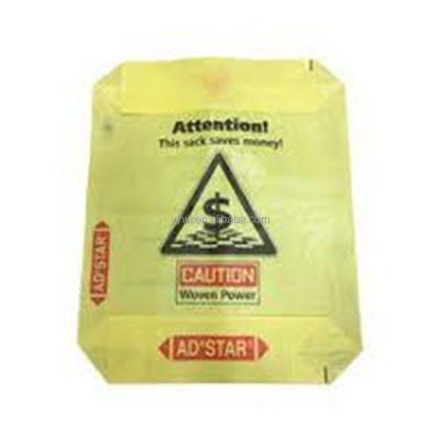 China Moisture Resistant Cement Packing Bags 40Kg 50Kg Empty PP Bags for sale