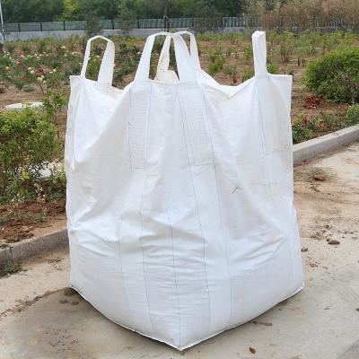 China Cement Mortar Powder Jumbo Polythene Bags 1 Ton Woven Jumbo Bags for sale