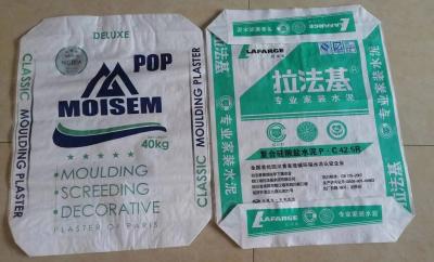 China Eco Friendly Empty Cement Sack Bag Packaging 40Kg 50Kg Moisture Proof for sale