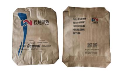 China 80GSM Cement Packing Bags Empty Woven Polypropylene Bags 50kg 20kg 40Kg for sale