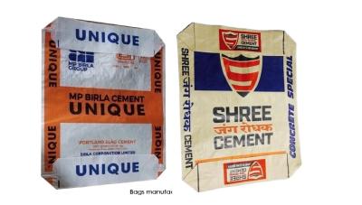 China De lege de Verpakkingszakken 20kg 40Kg 50kg van het Cementzand drukten pp Geweven Zakken ISO4001 Te koop