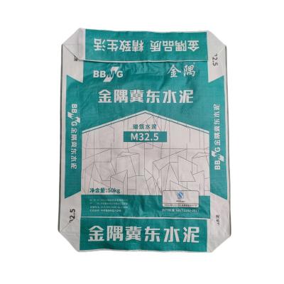 China Saco De Cimento PP Woven Valve Cement Bag 20Kg 25Kg 40Kg 50Kg for Mortar Gypsum Powder for sale