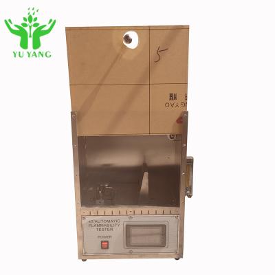 China 45 Degree Flammability Testing Equipment Textiles Flame Testing for sale