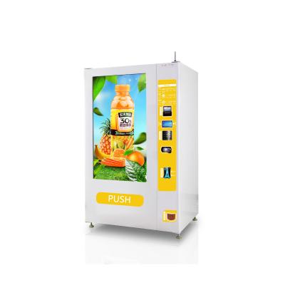 China YUYANG Fast Food Box Fresh Ground Coffee Nut Milk Age Verification Vending Machine for sale