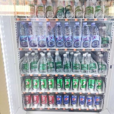 China New Type Of Snack And Drink Vending Machine With Touch Screen Or Advertising Screen Vending Machine for sale