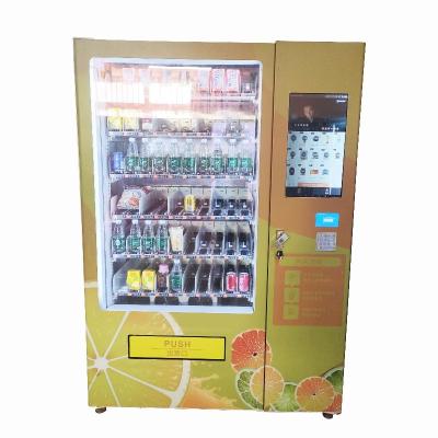 China 10-wide Automatic Vending Machine For Bottled Or Canned Drink Or Prepared Meal for sale