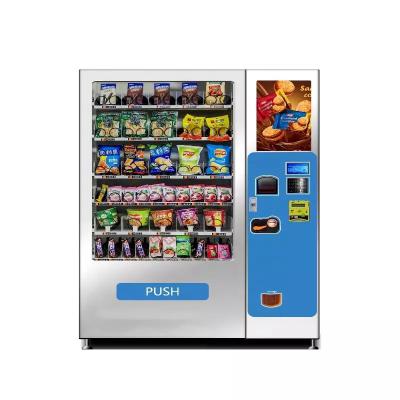 China Snack and drink vending machine lunch box triple gumball Vending Machine for sale
