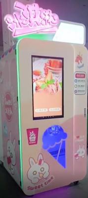 China Heiße Plätzchen-Süßigkeits-1-jährige Garantie der Verkaufs-schwarze Automaten-lange Imbiss-Getränk-warmen Küche zu verkaufen