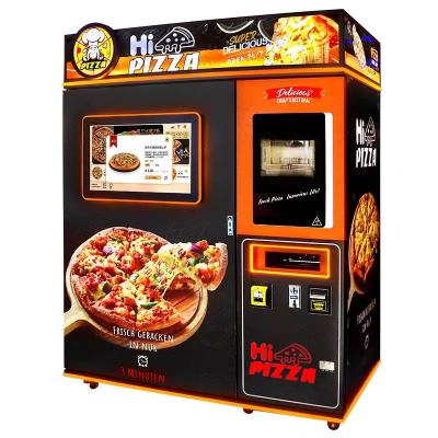 China Intelligent Frozen Pizza Vending Machines Self Made Silf Servesing for sale