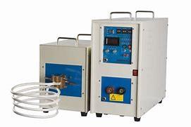 China High Frequency Induction Heating Machine 15KW 30-100KHz Heat Melting Welding Quenching Annealing Brazing Metal Melting for sale
