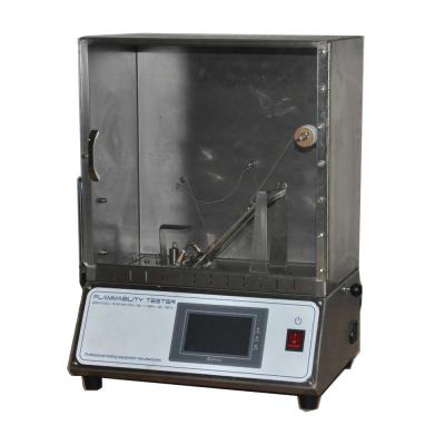 中国 ASTM D1230の生地の燃焼性の試験装置45度のステンレス鋼 販売のため