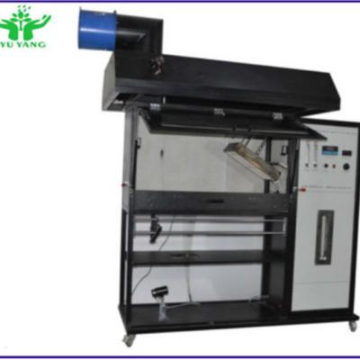 China ISO 9239-1 Horizontal Automatic Flammability Tester Flame height 6-12cm for sale