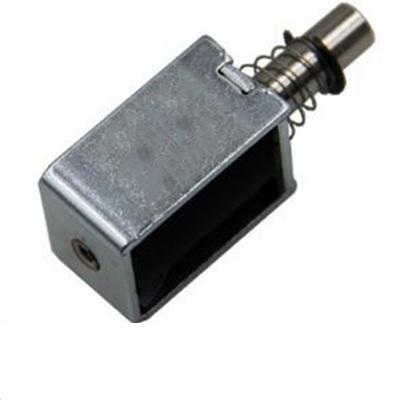 China Cabinet Electromagnetic Lock Frame Type Push Pull Solenoid 12V for sale