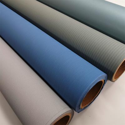 China Super Matte Embossed PVC Decorative Plastic Film For Aluminum Profile Wrapping for sale