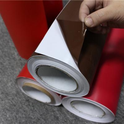 China Advertise Post Material Self Adhesive Vinyl Film Multiple Color Weather Proof for sale