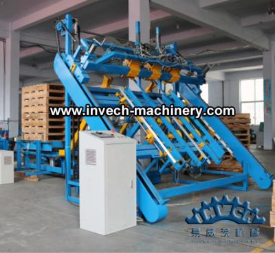 China wood pallet nailing equipment for us stringer pallets and blocks pallets making for sale