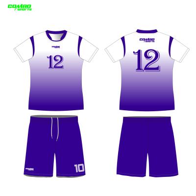 China No MOQ Football Sublimation Soccer Uniform for Clubs Custom Made for sale