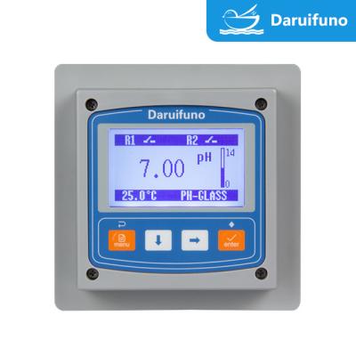 China 2 SPST Relays 220V AC Online pH ORP Meter For Industrial Sewage for sale