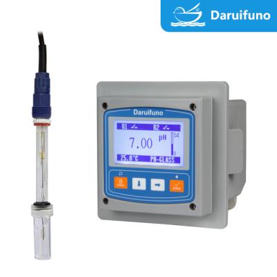 China NTC10K/PT1000 RS485 4-20mA pH ORP Meter Controller For Water for sale