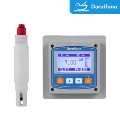 China Enhanced ABS 0~14pH IP66 pH ORP Meter Controller For Swimming Pool for sale