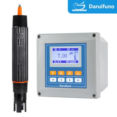China 3.2 Inch Graphic LCD Display RS485 Online pH ORP Meter Controller For Swimming Pool for sale