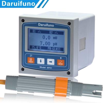China ±2000mV IP66 Industrial Online PH ORP Meter For Continuous Wastewater Monitoring for sale