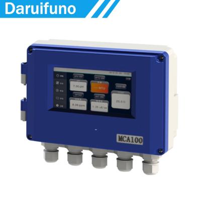 China Five Parameter Water Quality Transmitter DO / EC / PH / TU Conventional Instrument for sale